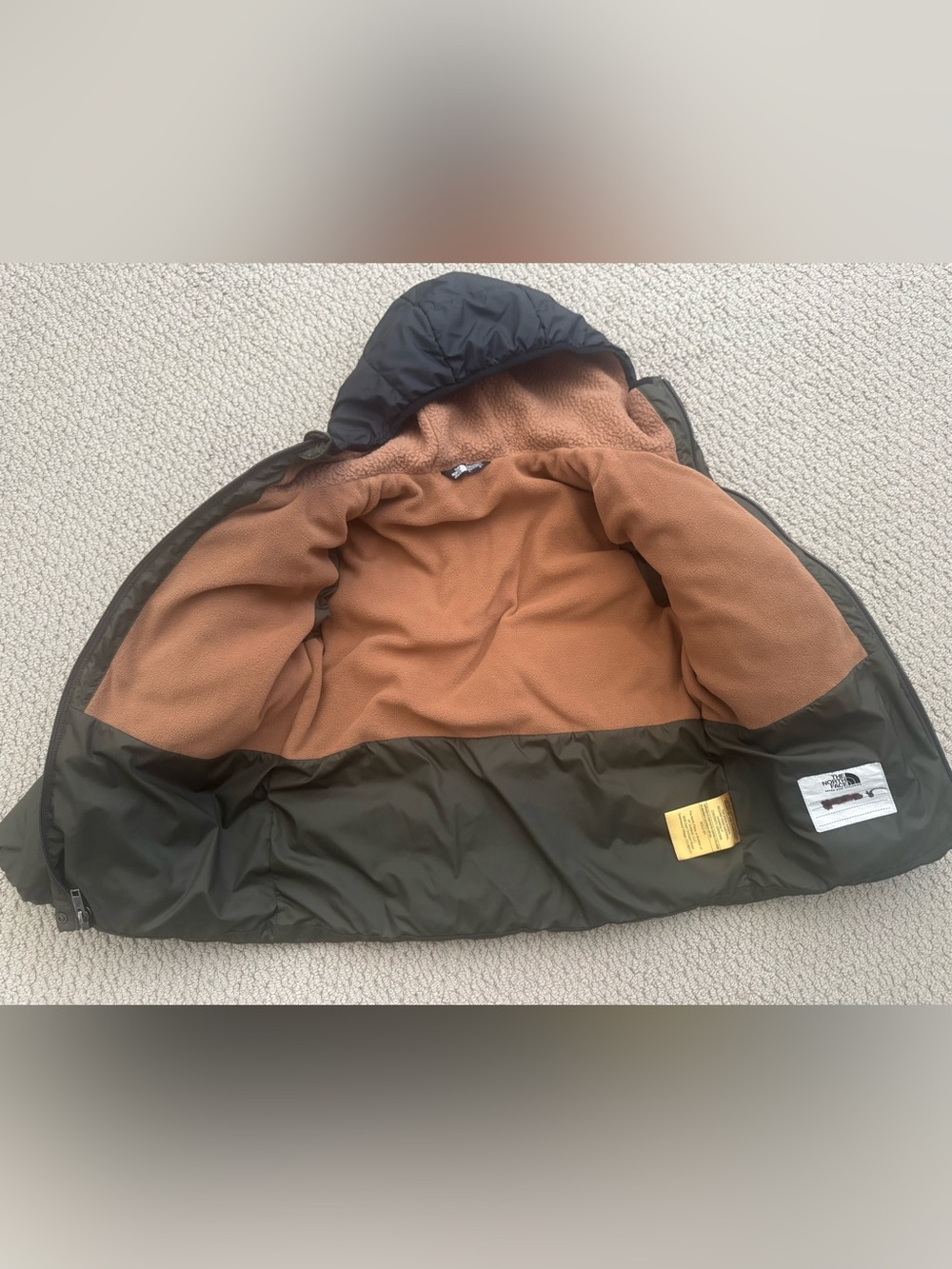 The North Face Youth Down Hooded Jacket - Picture 4 of 8